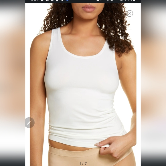 Nordstrom Lingerie Bare Tank Camisole Grey Gray sz Small - Picture 5 of 6